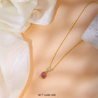 Sharon Gemstone Necklace