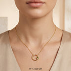 Golden Circle Spark Pendant