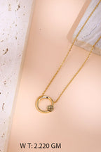 Golden Circle Spark Pendant