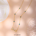 Infinity Heart Evil Eye Necklace