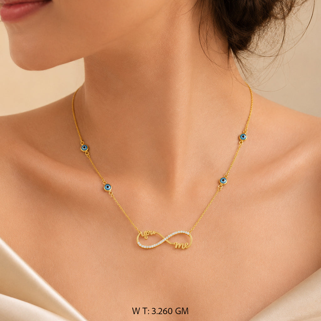 Charming Infinity Evil Eye necklace/Infinity Pendant Necklace