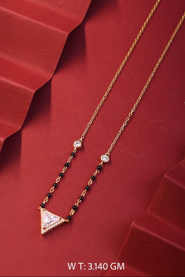 Triangular Charm Mangalsutra