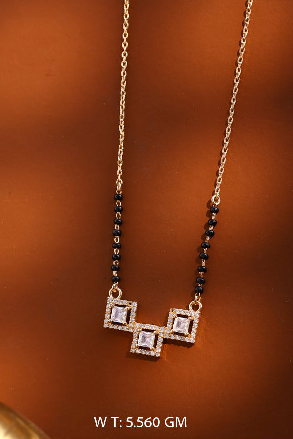 Square Radiance Mangalsutra