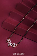 Triple Heart Mangalsutra