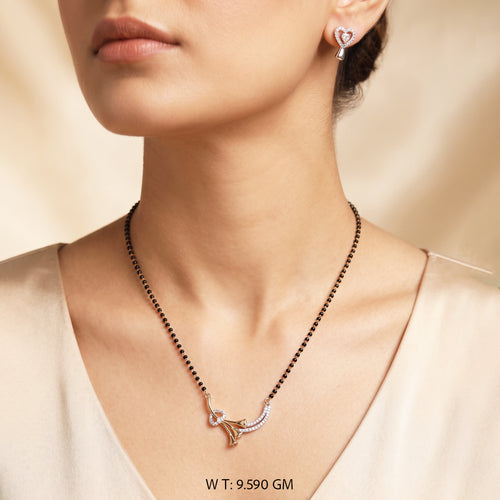 Heart Knot Mangalsutra