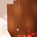Blue Topaz Birthstone Necklace