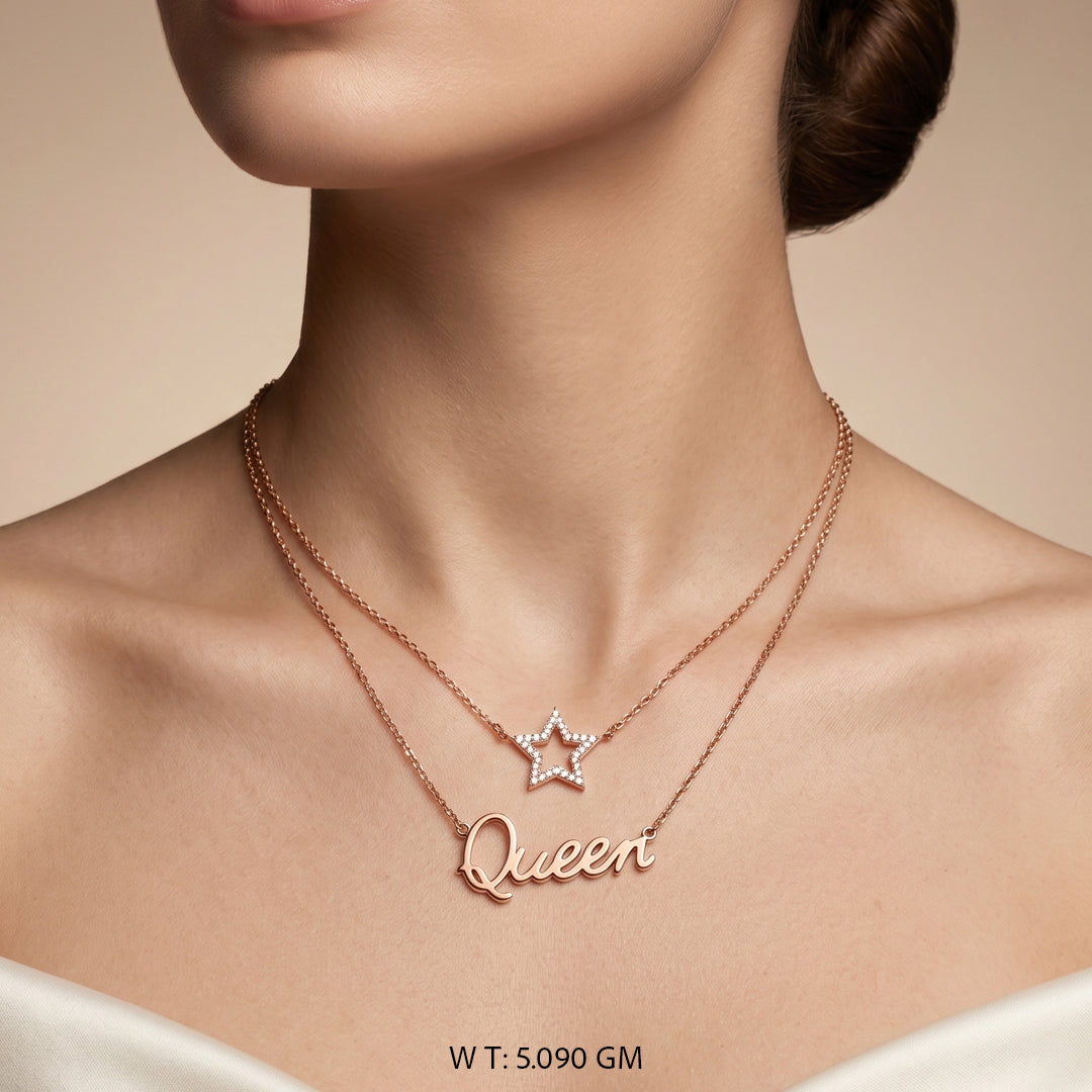 Layered Charm Necklace